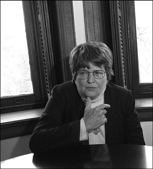 photo of Sister ,Helen Prejean, Chestnut Hill College, Philadelphia, Pennsylvania Linda Johnson Photography, Linda Johnson Photographs