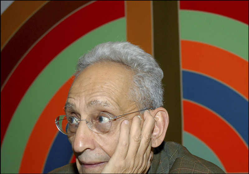 photo of painter Frank Stella, Pennsylvania Academy of the Fine Arts, Philadelphia, Linda Johnson Photography, Linda Johnson Photographs