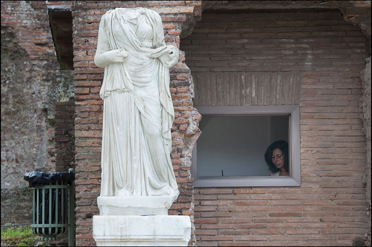 House of the Vestals, Roman Forum, Rome, Italy. Linda Johnson Photography, Linda Johnson Photographs.