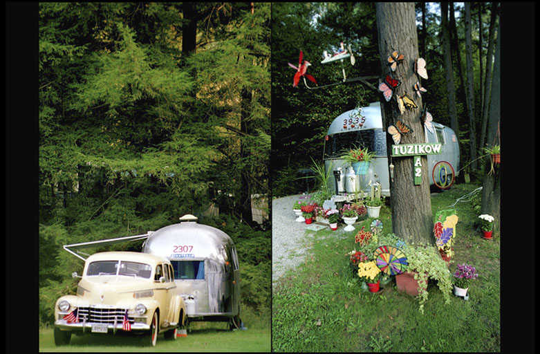photo of Airstream or "Wally Byam" trailers, Butler County Pennsylvania, Linda Johnson Photography, Linda Johnson Photographs.