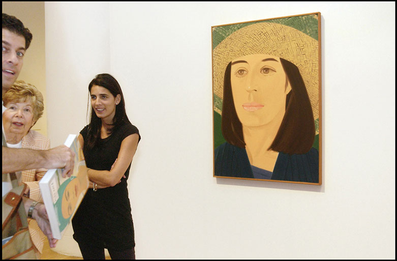 photo Alex Katz Paintings Pennsylvania Academy of the Fine Arts, Philadelphia, Linda Johnson Photography, Linda Johnson Photographs