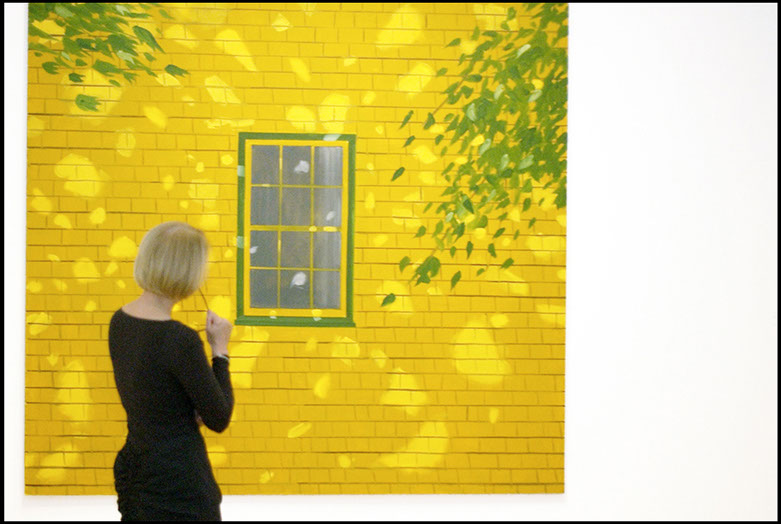 photo Alex Katz Paintings Pennsylvania Academy of the Fine Arts, Philadelphia, Linda Johnson Photography, Linda Johnson Photographs