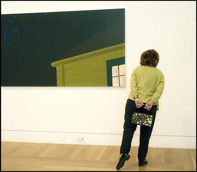 photo Alex Katz Paintings Pennsylvania Academy of the Fine Arts, Philadelphia, Linda Johnson Photography, Linda Johnson Photographs